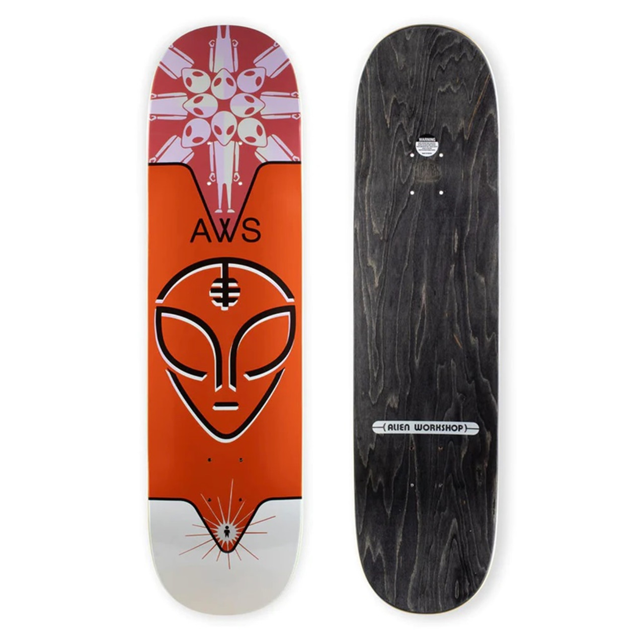 Alien Workshop HypnoTherapy Skate Deck Red 8.375