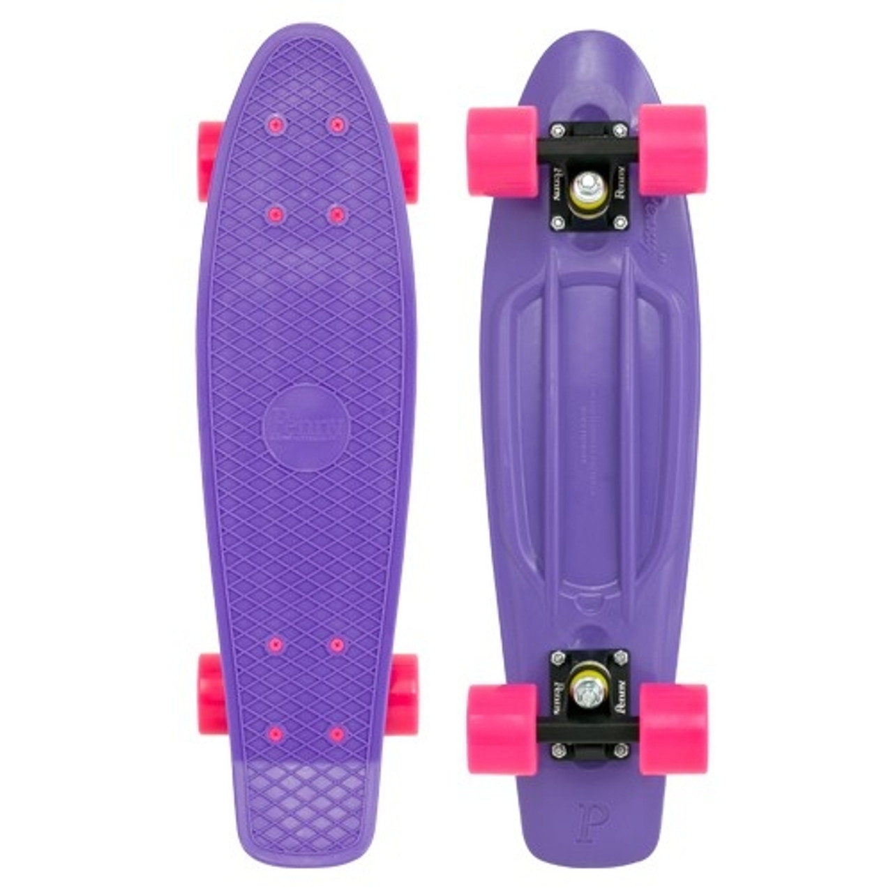 Penny Skateboard Original 22 Purple Blk Pink SKATEBOARD COMPLETE