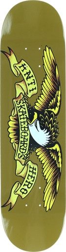 ANTI HERO CLASSIC EAGLE SKATEBOARD DECK 8.06 BROWN