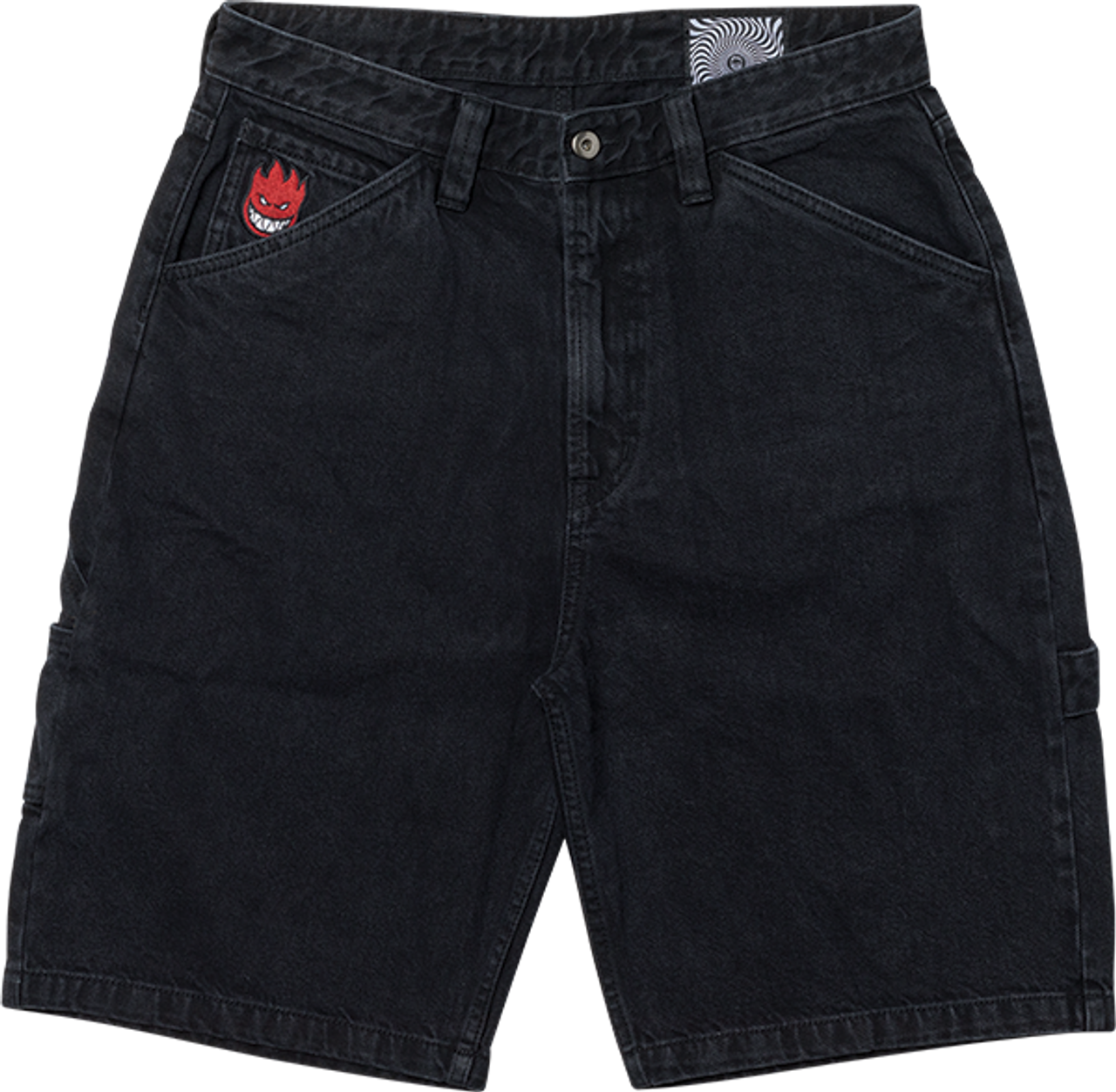 SPITFIRE BIGHEAD FILL DENIM SHORTS LG-BLACK