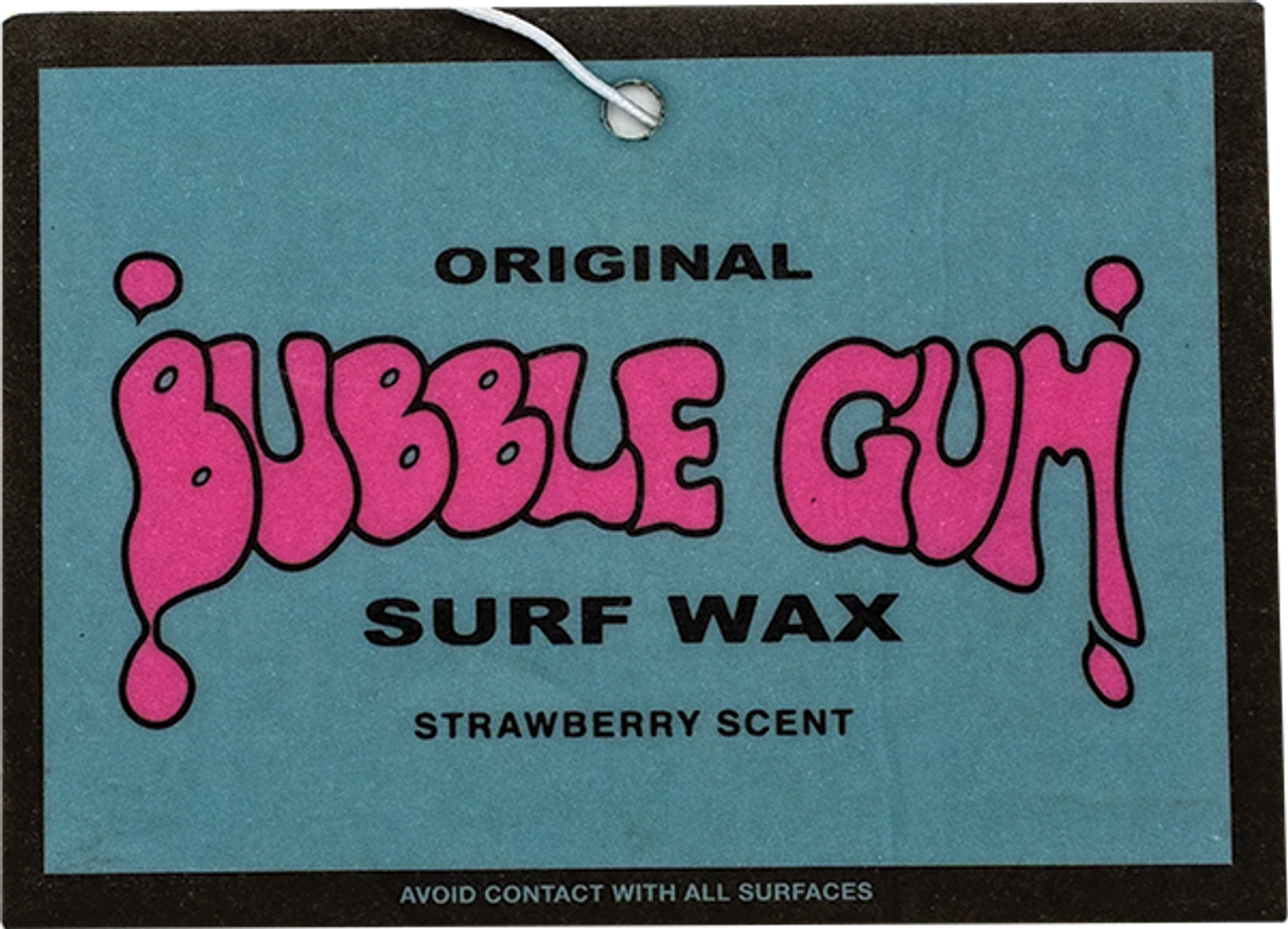 BUBBLE GUM AIR FRESHENER RECTANGLE/STRAWBERRY