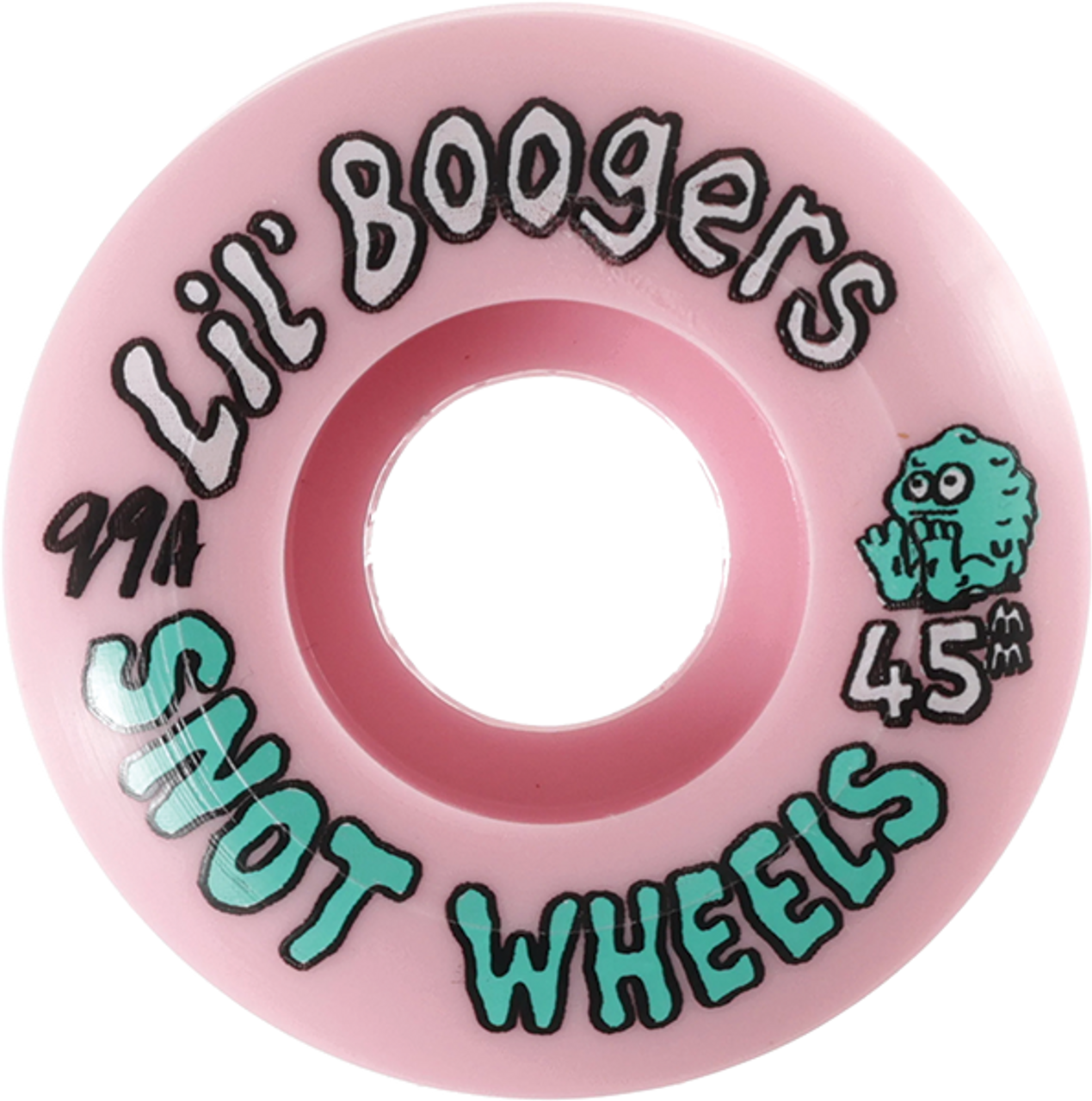 SNOT LIL BOOGERS 45MM 99A PINK WHEELS SET