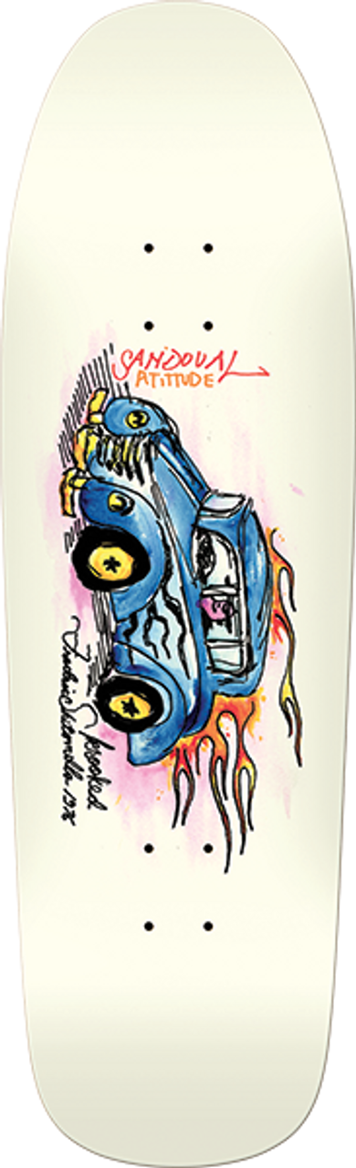 KROOKED SANDOVAL ATITTUDE SKATE DECK-9.81X32.06