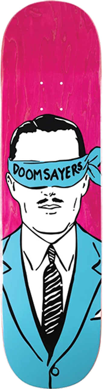 DOOM SAYERS CORPO GUY SKATE DECK-8.3 ASST/BLUE