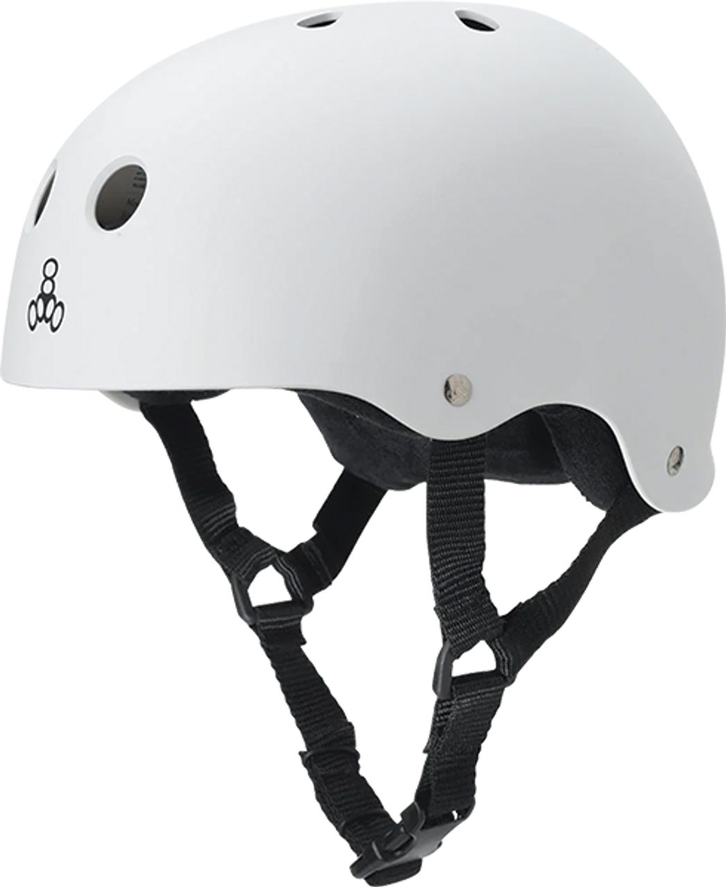 TRIPE 8 HELMET WHITE MATTE BLACK LINER SMALL