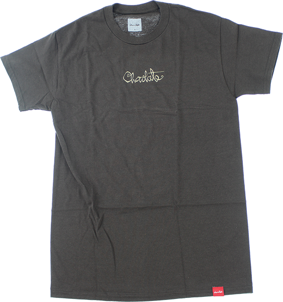 CHOCOLATE 94 SCRIPT SS TSHIRT SMALL DARK CHOCOLATE