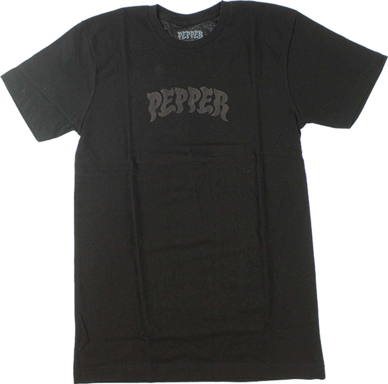 PEPPER LOGO SS TSHIRT LARGE BLACK