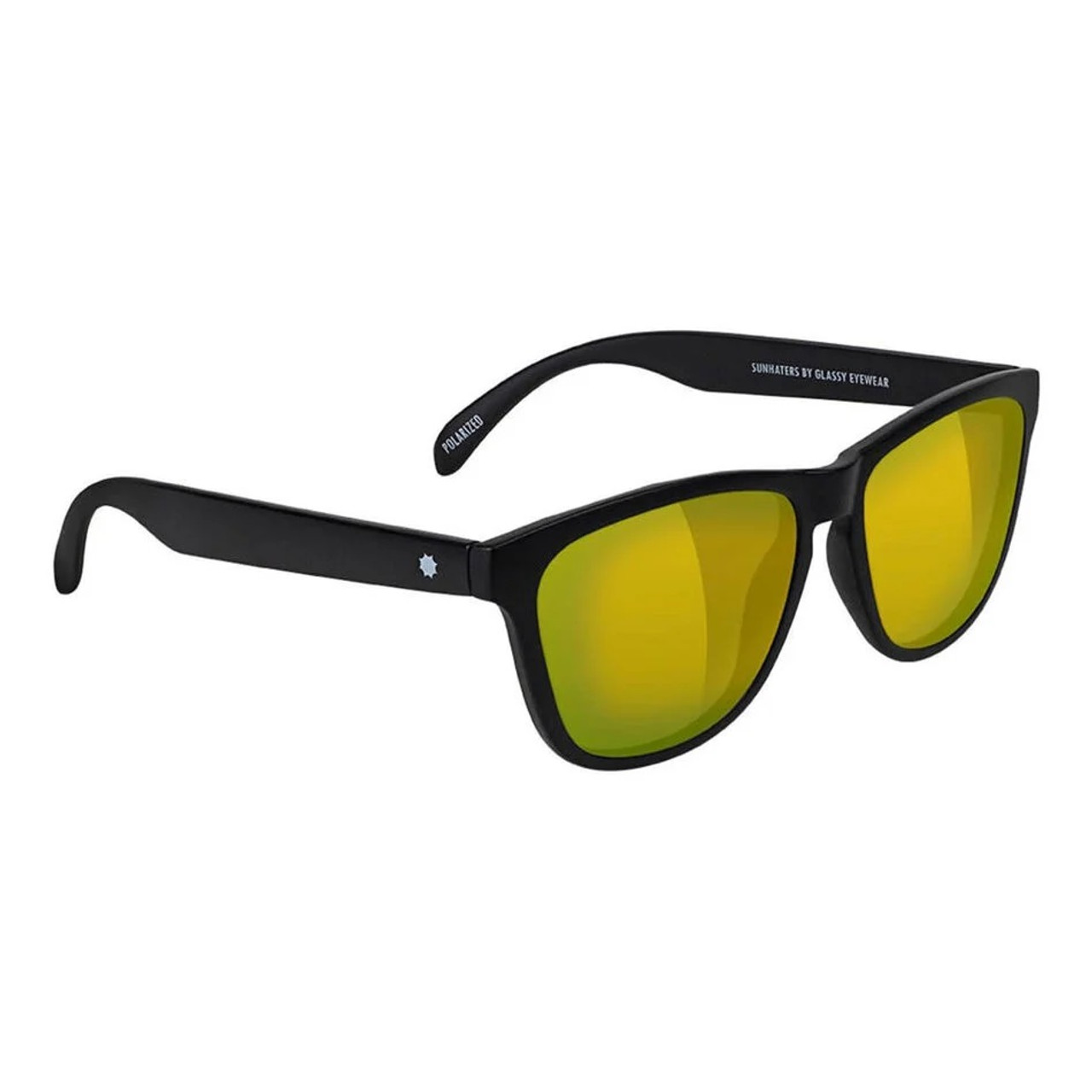 Glassy Deric Polar Sunglasses Matt Black Gold Metalic OneSize