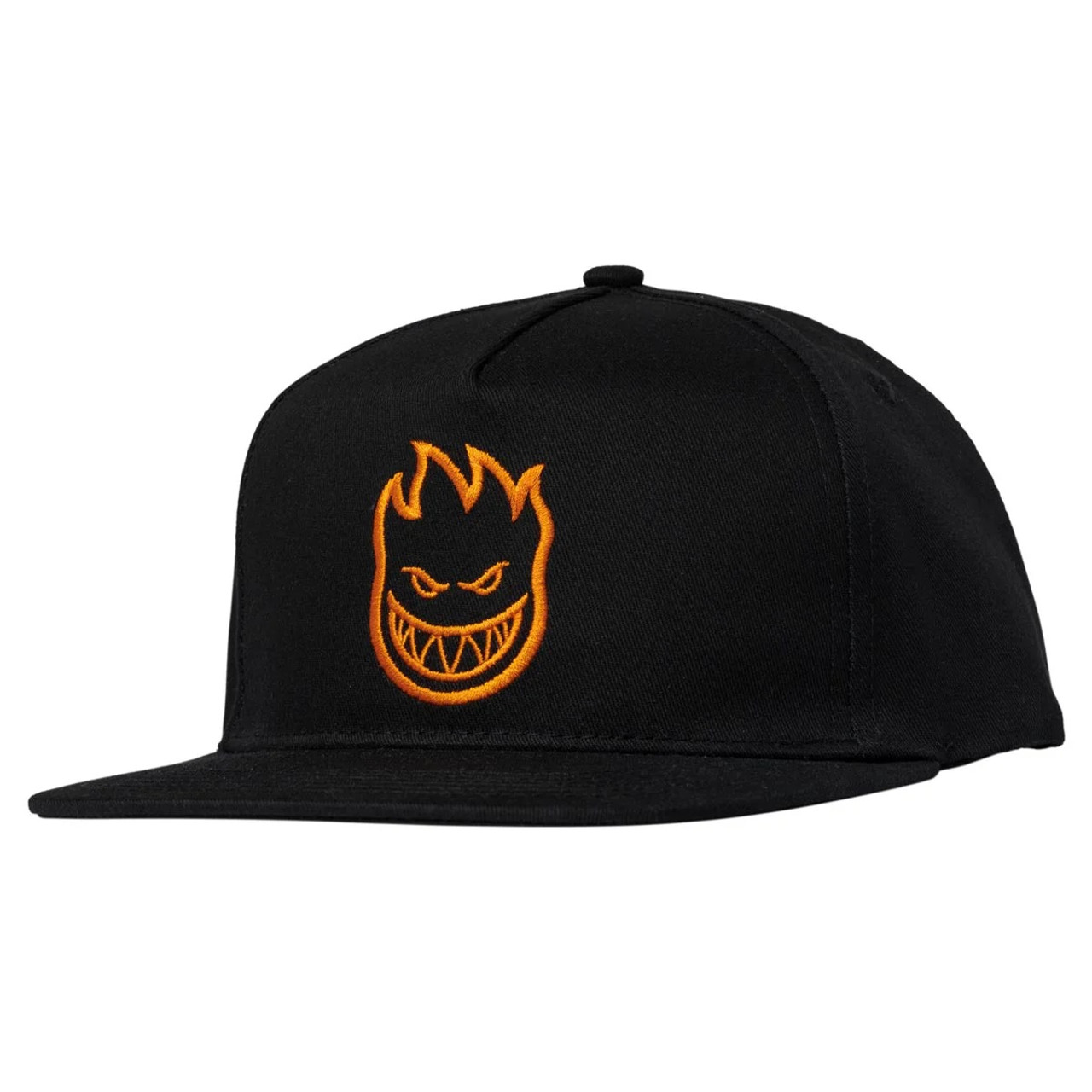 Spitfire BigHead Logo Hat Black Orange Snapback