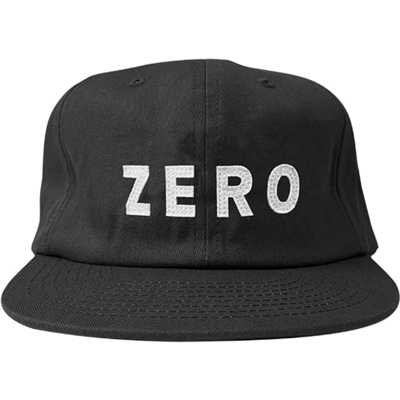 Zero Army Hat Black White Adj