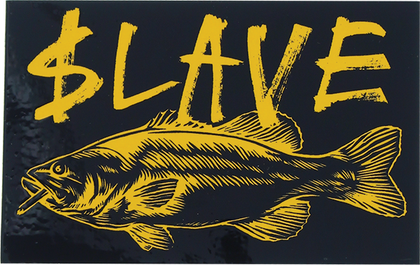 SLAVE BASS DESTRUCTION DECAL