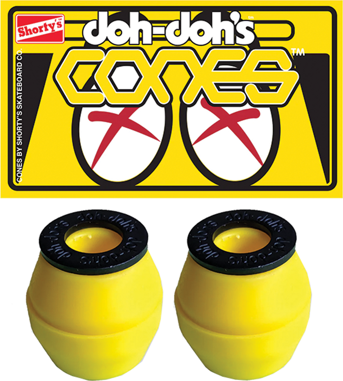 SHORTYS DOH DOHS SINGLE SET(2pr)CONES - 92a YELLOW