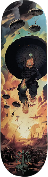 SNAKE FARM 82ND AIRBORNE BLOOD ON RISERS DK-8.5
