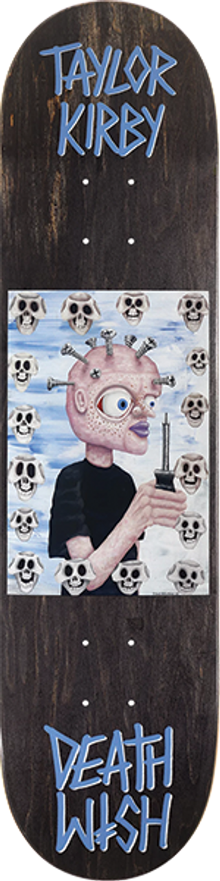 DEATHWISH KIRBY ALL SCREWED UP SKATEBOARD DECK-8.0