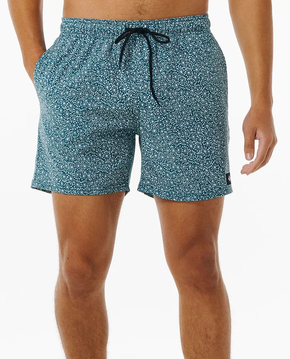 Rip Curl Party Pack Volley Trunks Blue Green Pattern