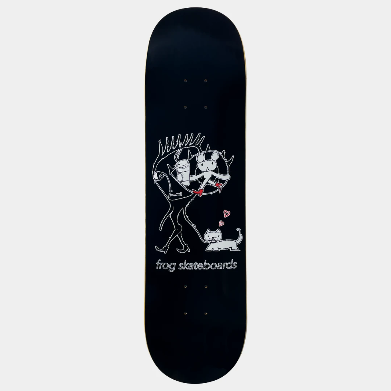 FROG Coffee 2 Go Skate Deck Black 8.25