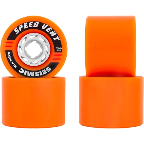 Seismic Speed Vent Wheels Set Orange 73mm/76