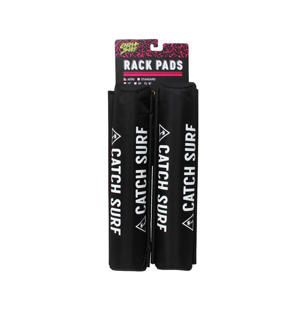 Catch Surf Rack Pads Black 18inch Aero