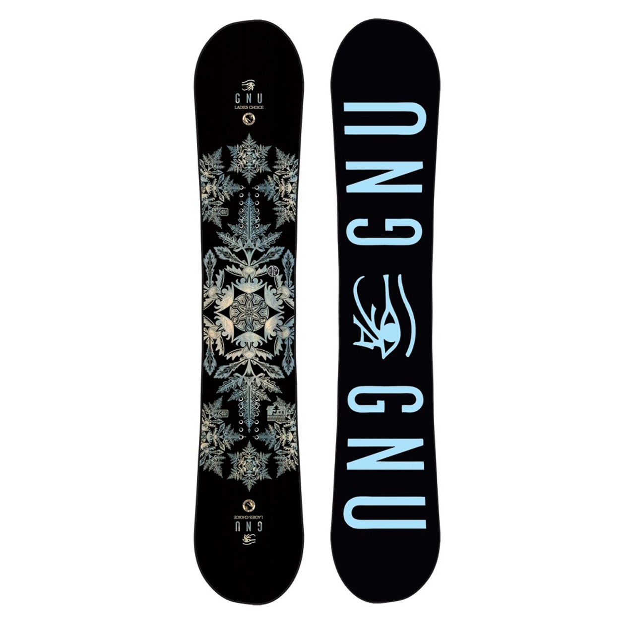 GNU Ladies Choice Snowboard Black 151.5