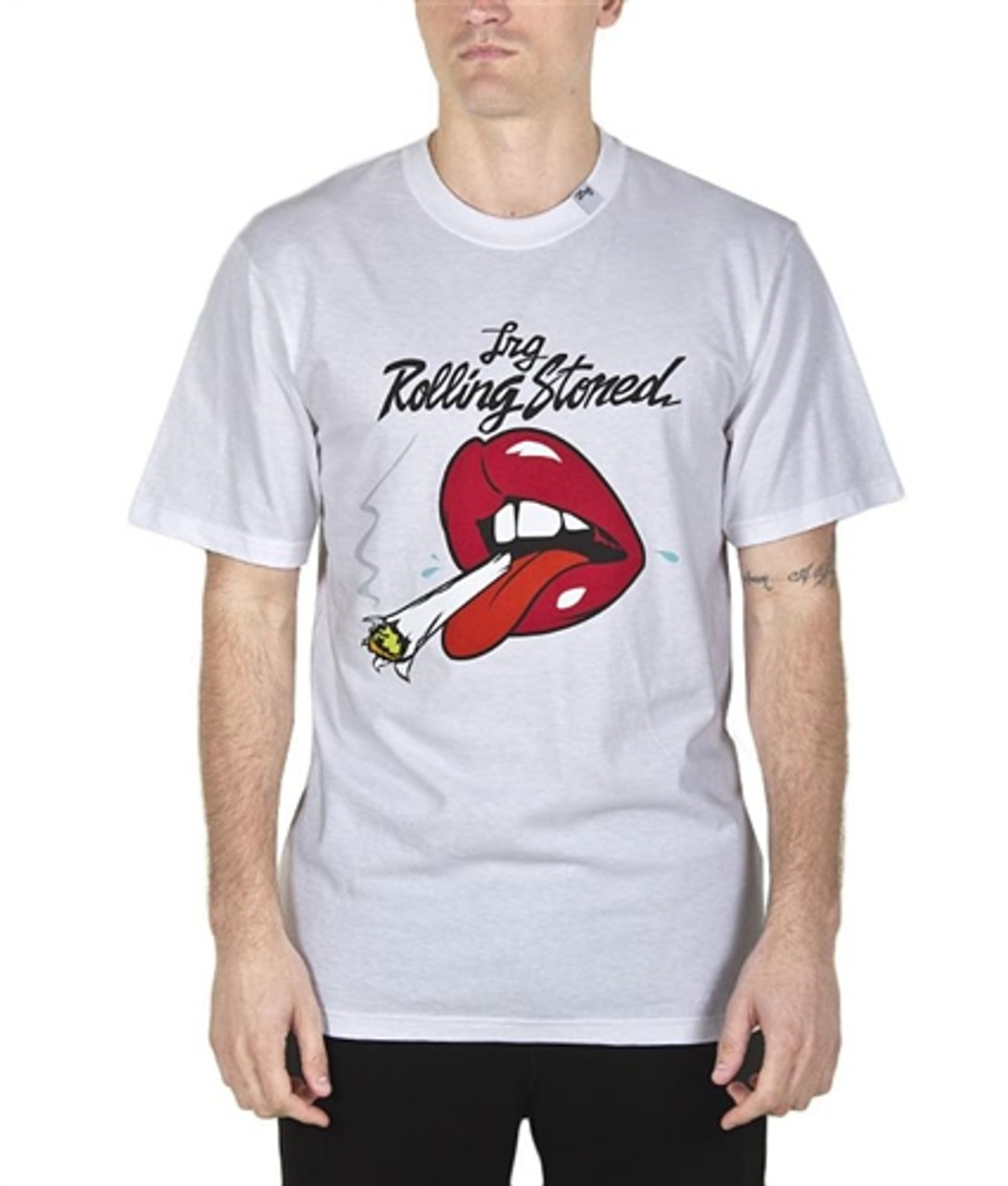 LRG Rolling Stoned T-Shirt White