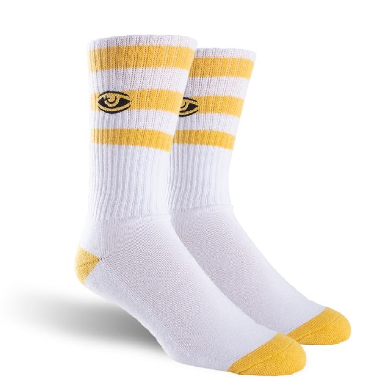 Toy Machine Watching Crew Socks Gold OneSize