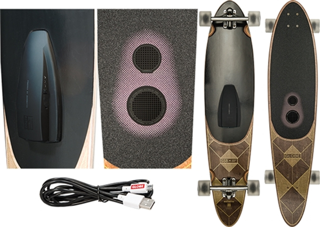 GLOBE PINNER GSB SPEAKERBOARD SKATEBOARD COMP-9x41.25 MAPLE