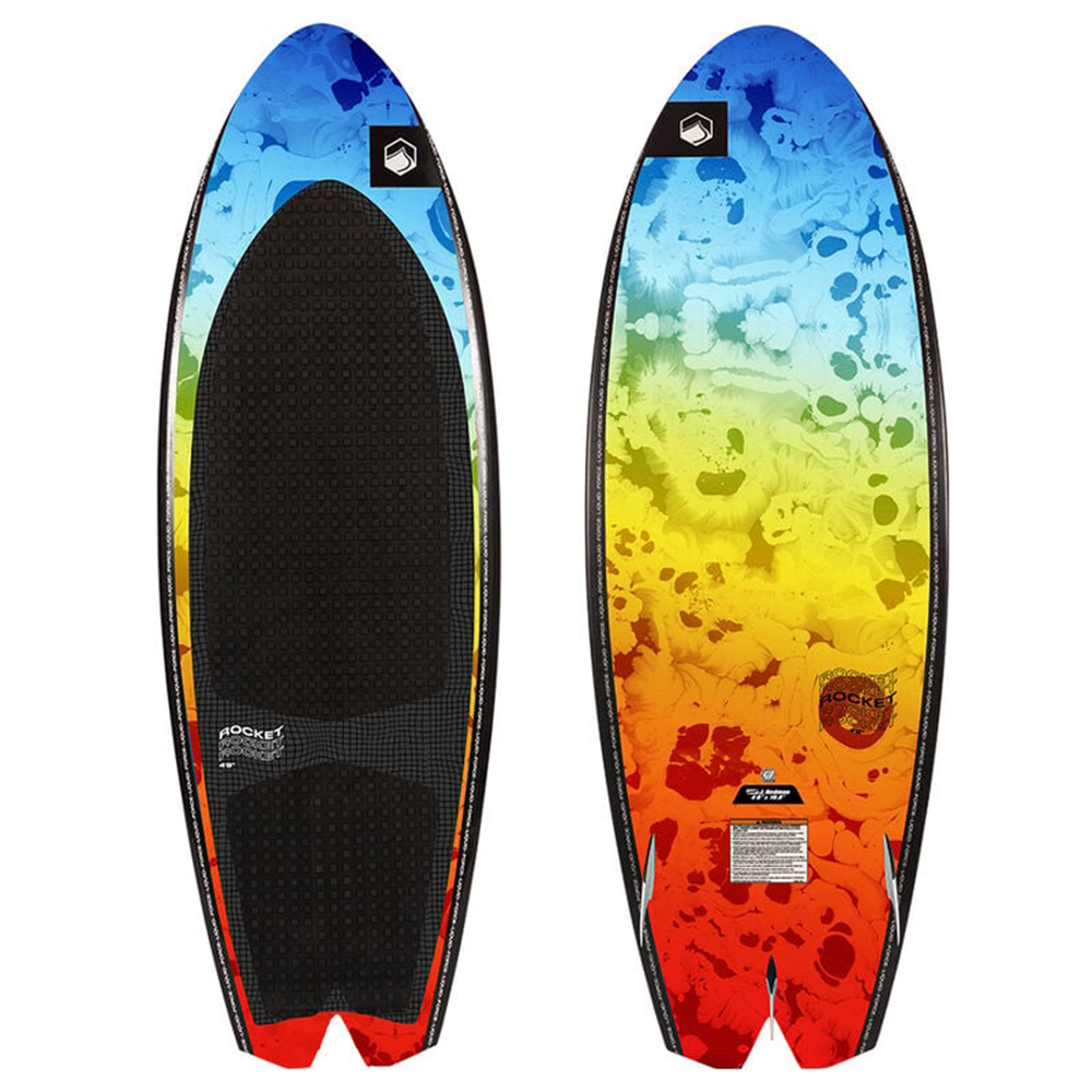 Liquid Force Rocket Wake Surf Black 4'8"