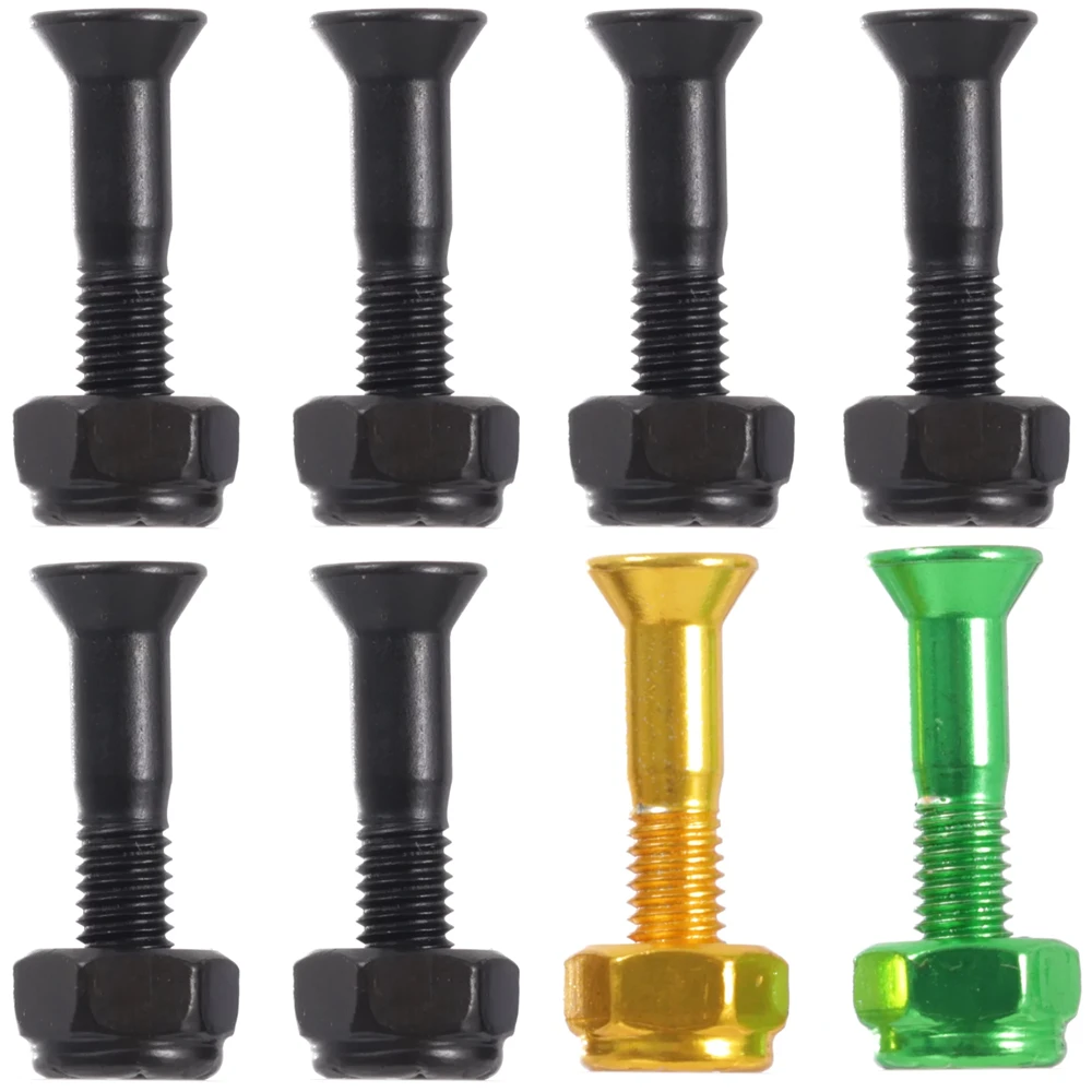 Shake Junt Bolts Hardware Black Green Yellow 7/8 Allen