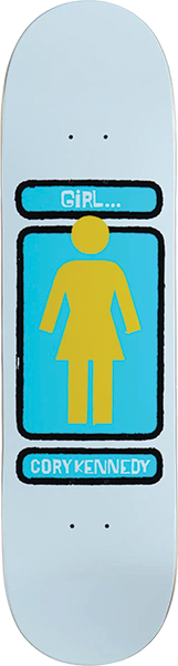 GIRL KENNEDY HAND SHAKERS SKATEBOARD DECK-8.25