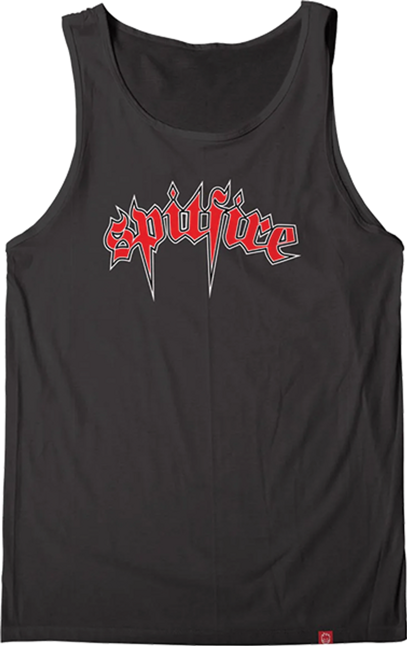 SPITFIRE VENOM TANK TOP LARGE BLK/RED/WHT/BLK