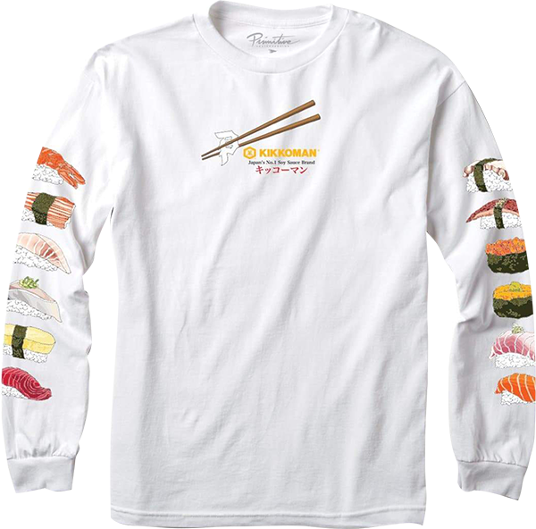 PRIMITIVE KIKKOMAN AYCE L/S MEDIUM WHITE