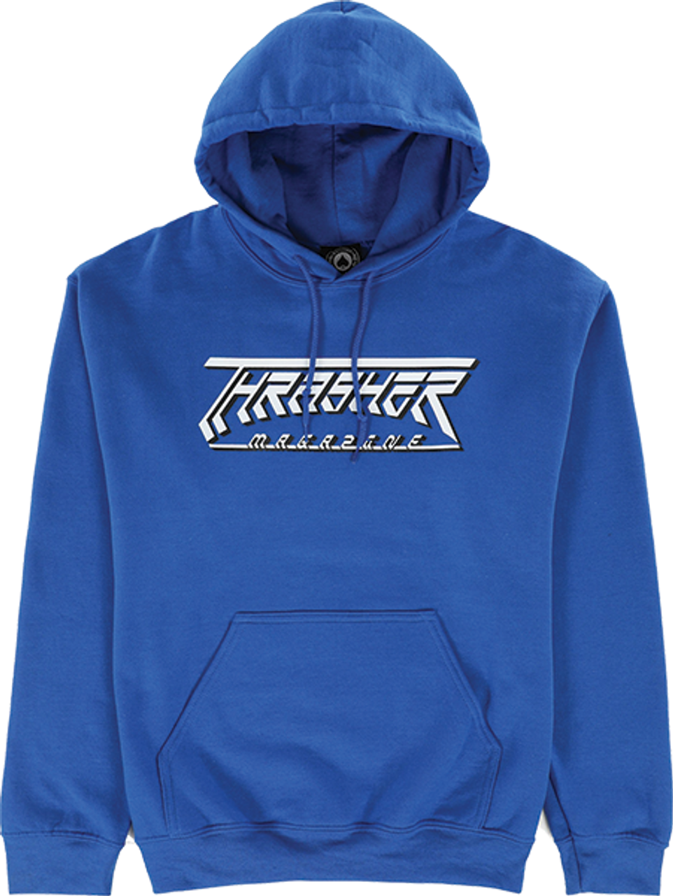 THRASHER FUTURE LOGO HOODIE XLARGE ROYAL