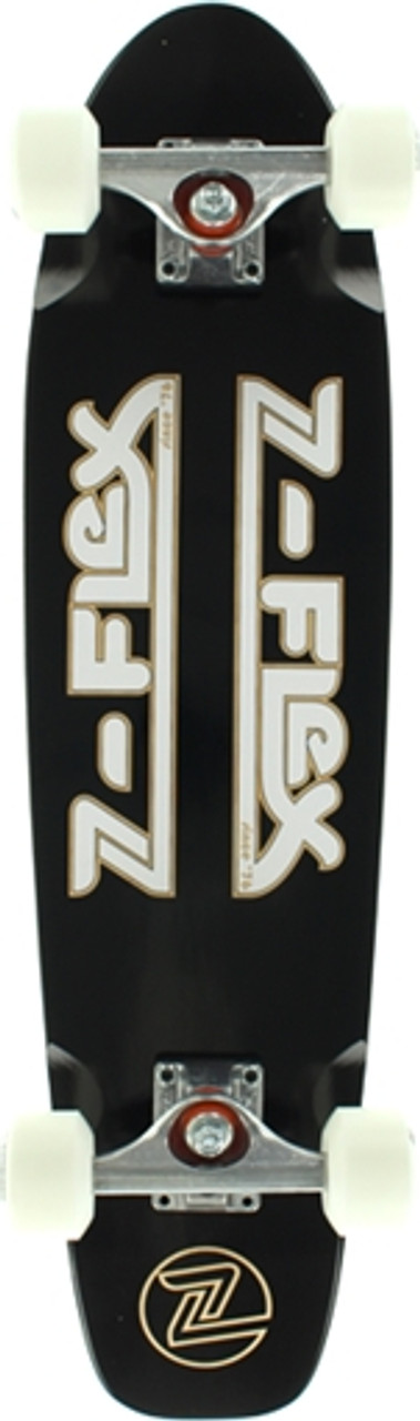 Z-FLEX Z-BAR CRUISER SKATEBOARD COMPLETE-7.5x29.5 BLK/WHT