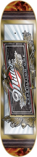 Expedition MILLER BEER MIRROR Skateboard Deck-7.9