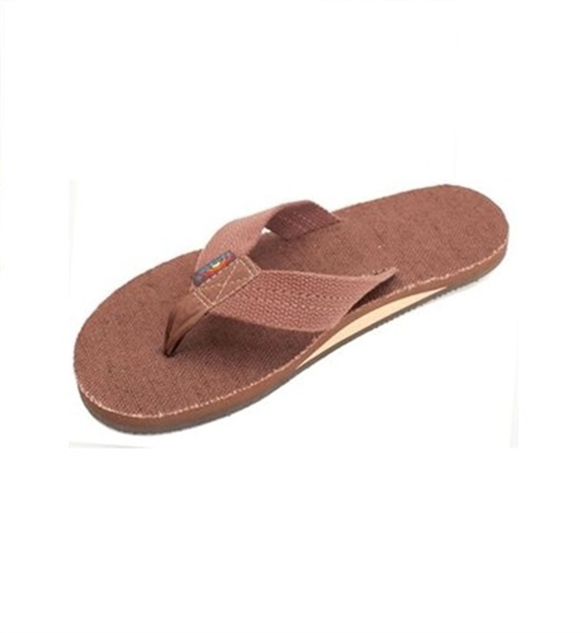 Rainbow Sandals 301AHTS Hemp Mens Brown