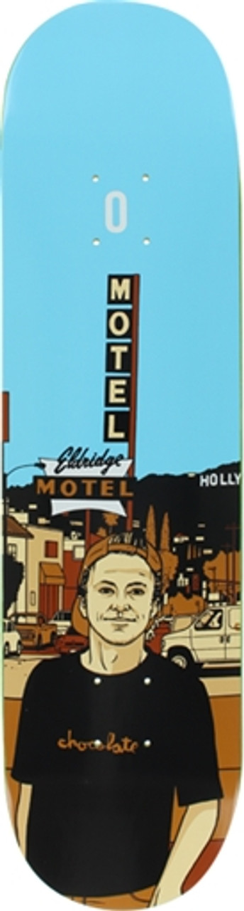 CHOCOLATE ELDRIDGE CITY SKATEBOARD DECK-8.0