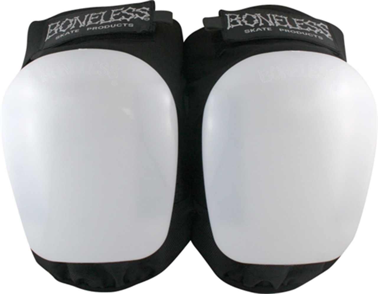 BONELESS PRO KNEE PADS LARGE  BLK WHT