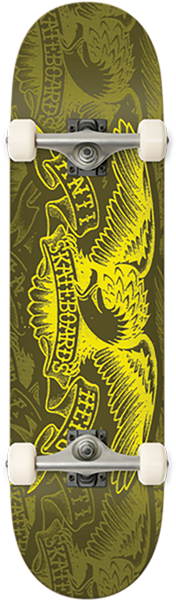 ANTI HERO COPIER EAGLE SKATEBOARD COMPLETE 8.0 GOLD