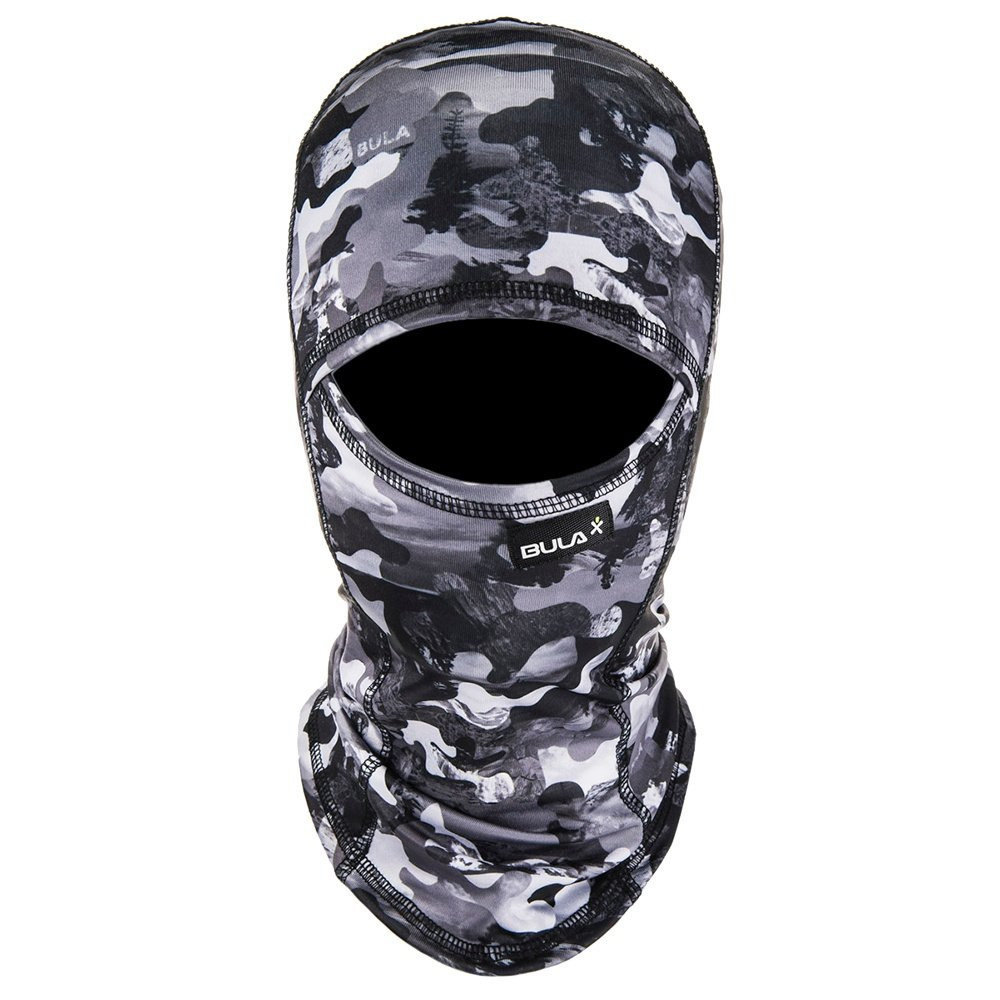 Bula Kids Sharp Print Balaclava Black Camo OneSize