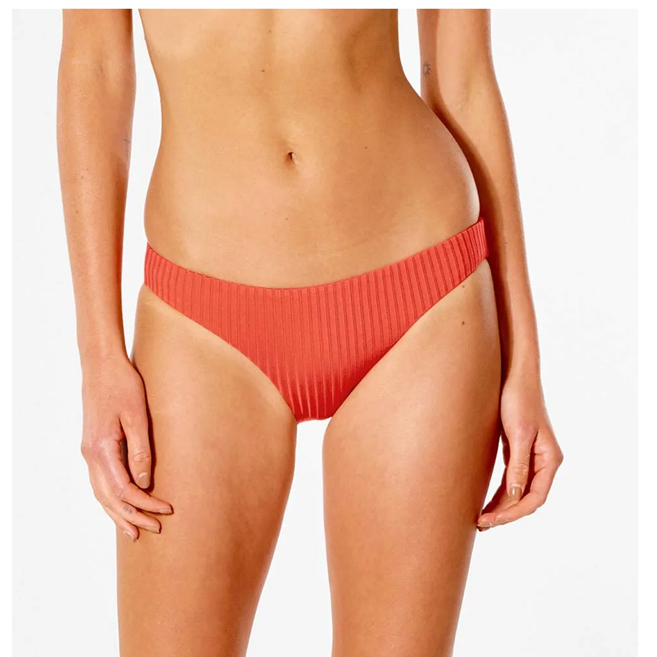 RipCurl Premium Surf Cheeky Swim Bottoms Red