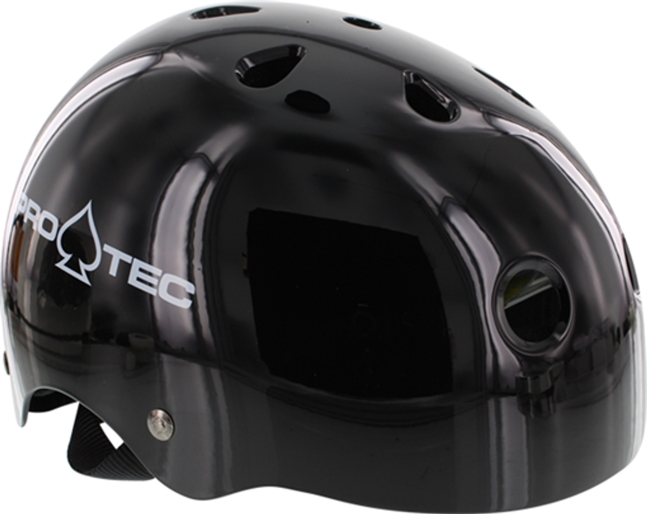 PROTEC Classic CERTFIED GLOSS BLK-M SKATE HELMET