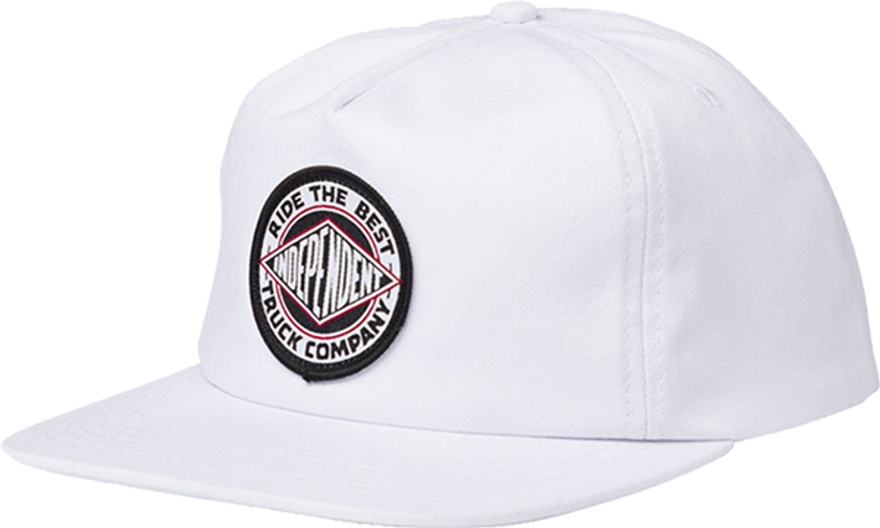 INDEPENDENT BTG SUMMIT UNSTRUCTURED HAT ADJ-WHITE