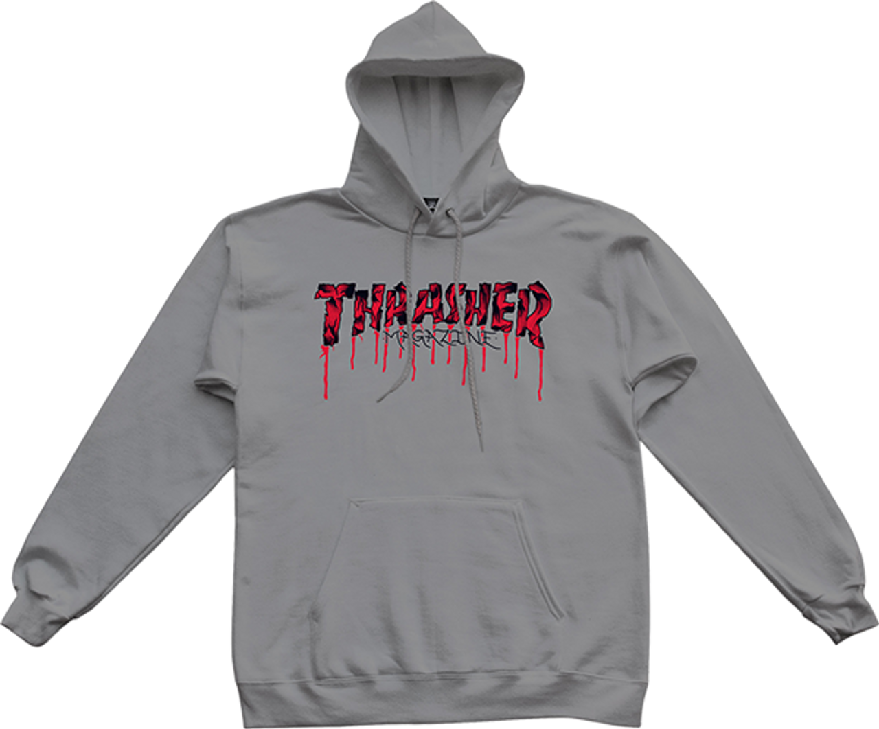 red dripping diamond hoodie