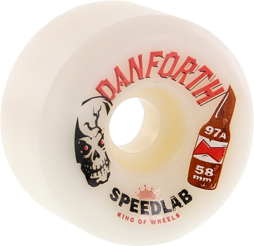SPEEDLAB DANFORTH 58mm 97a WHITE Set of 4 Wheels