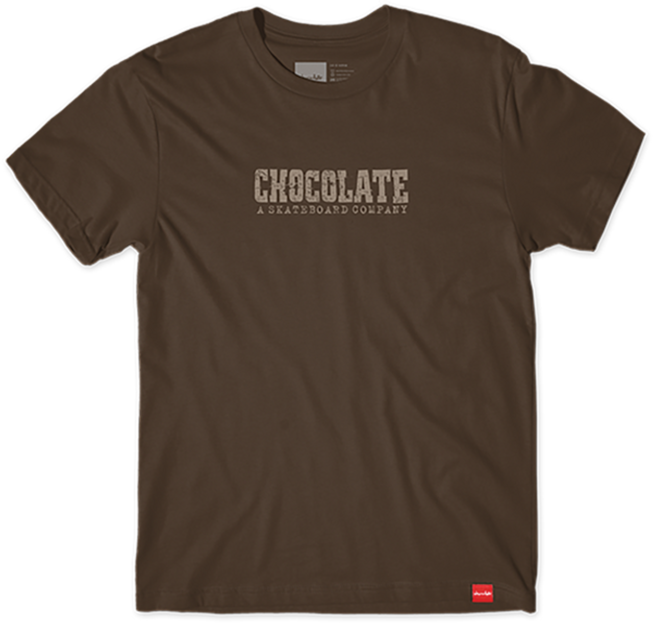 CHOCOLATE WESTERN SS TSHIRT SMALL BROWN