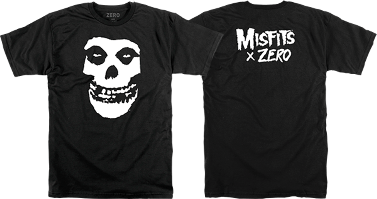 ZERO MISFITS FIEND SKULL SS TSHIRT MEDIUM BLACK