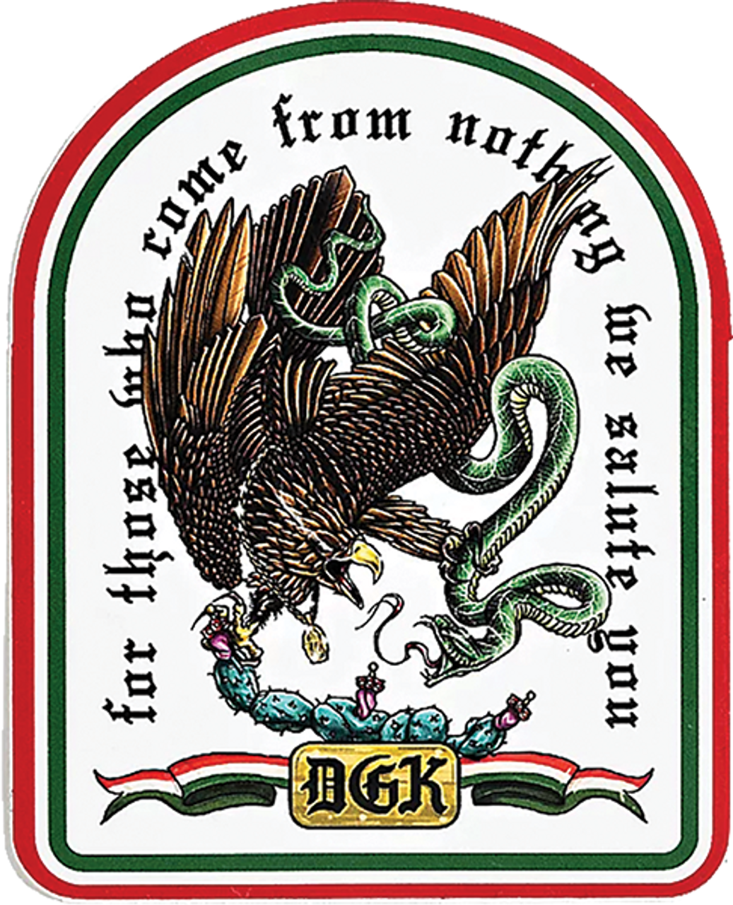 DGK GUERRERO STICKER single