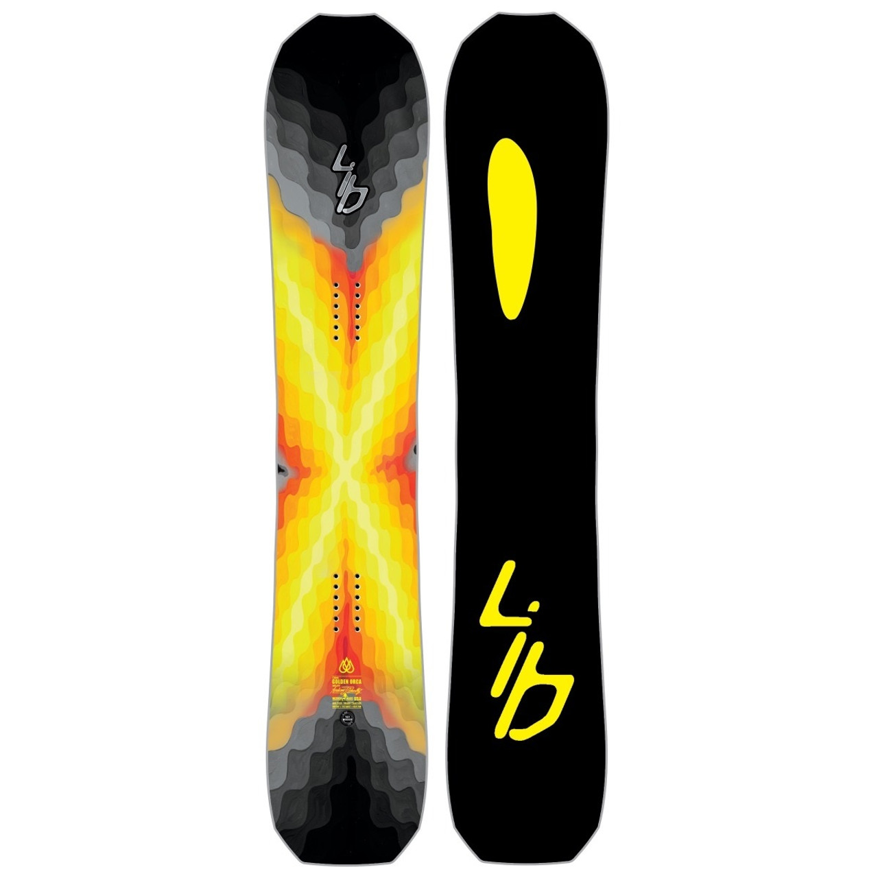 Lib Tech Golden Orca Snowboard Orange 153