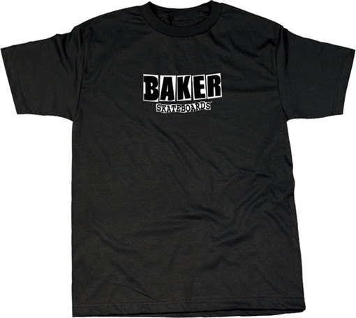 BAKER BRAND LOGO SS Tshirt L-BLACK