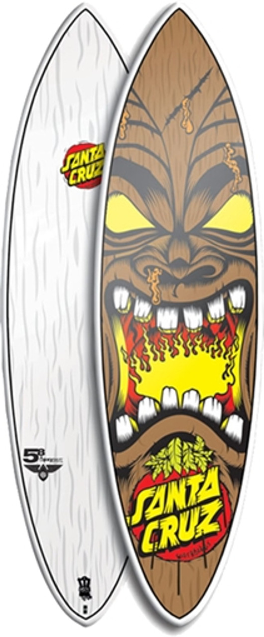 Santa Cruz Pumpkin Seed Rob Tiki 5'8